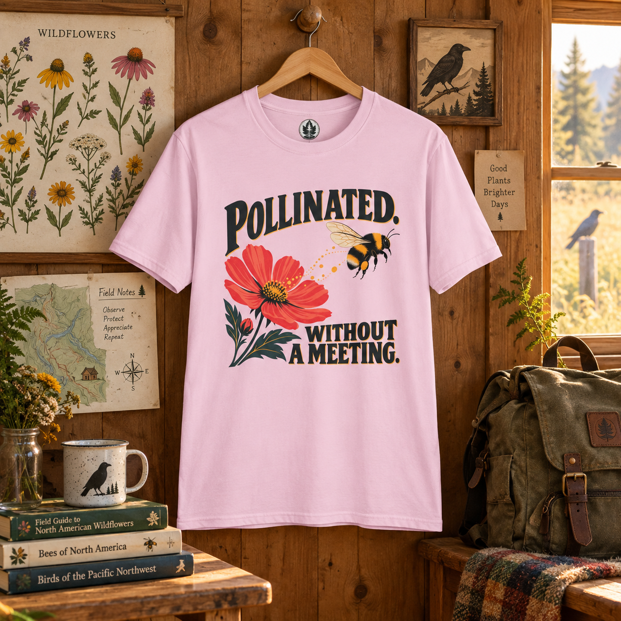 Pollinated. Without a Meeting T‑Shirt