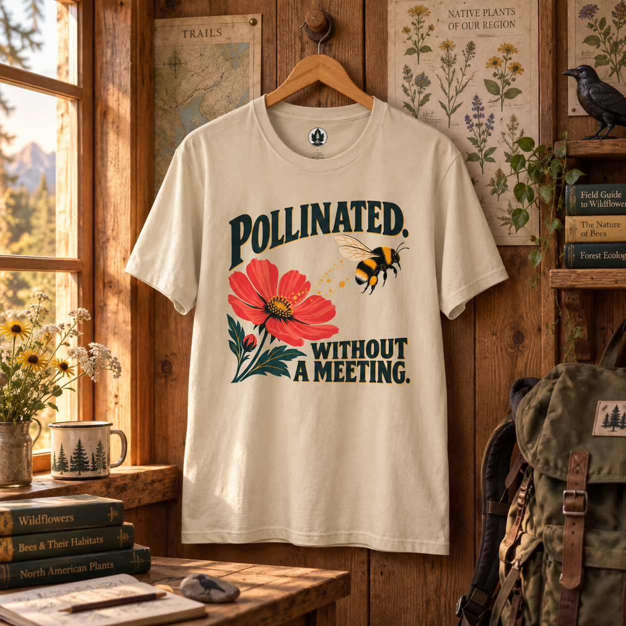 Pollinated. Without a Meeting T‑Shirt