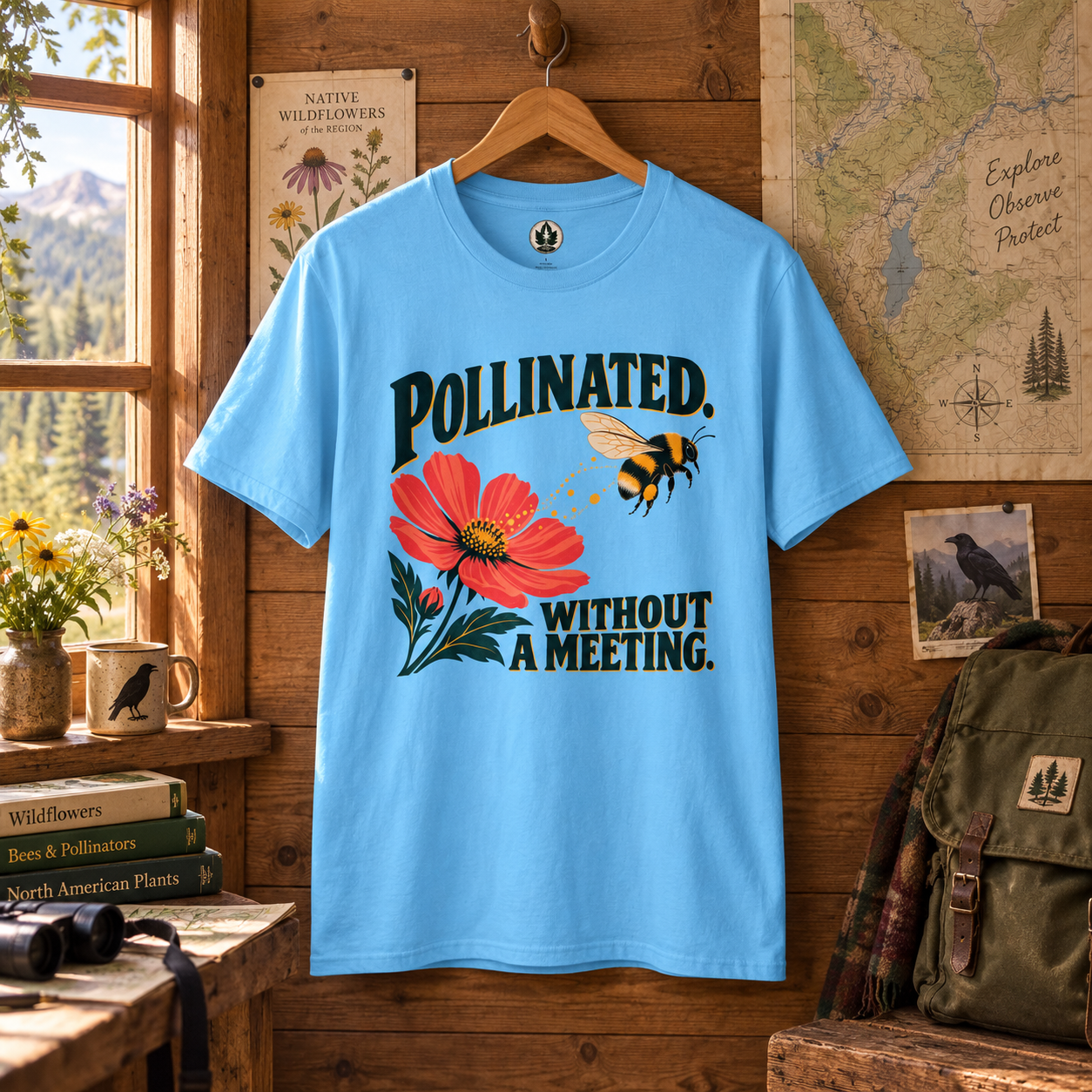 Pollinated. Without a Meeting T‑Shirt