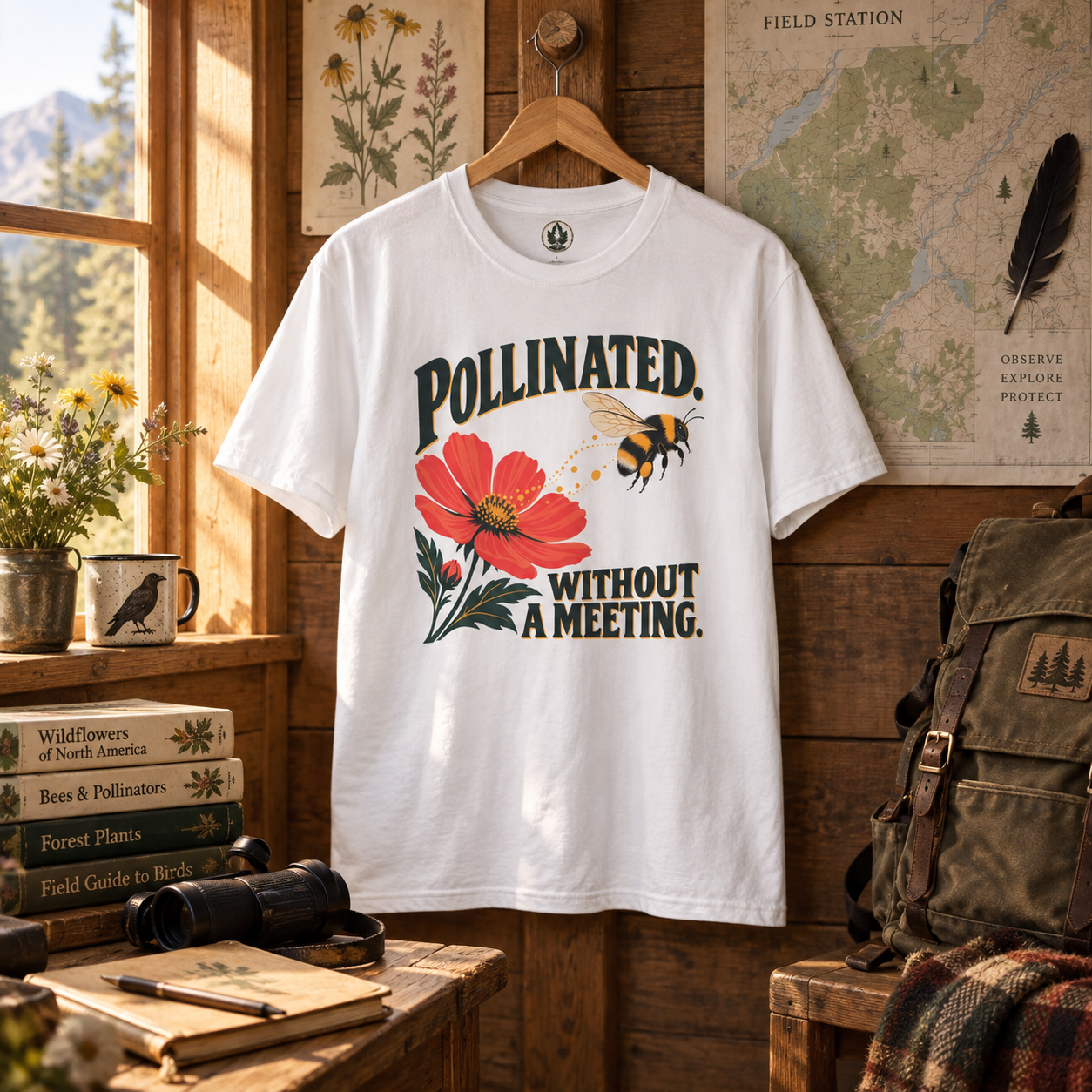 Pollinated. Without a Meeting T‑Shirt