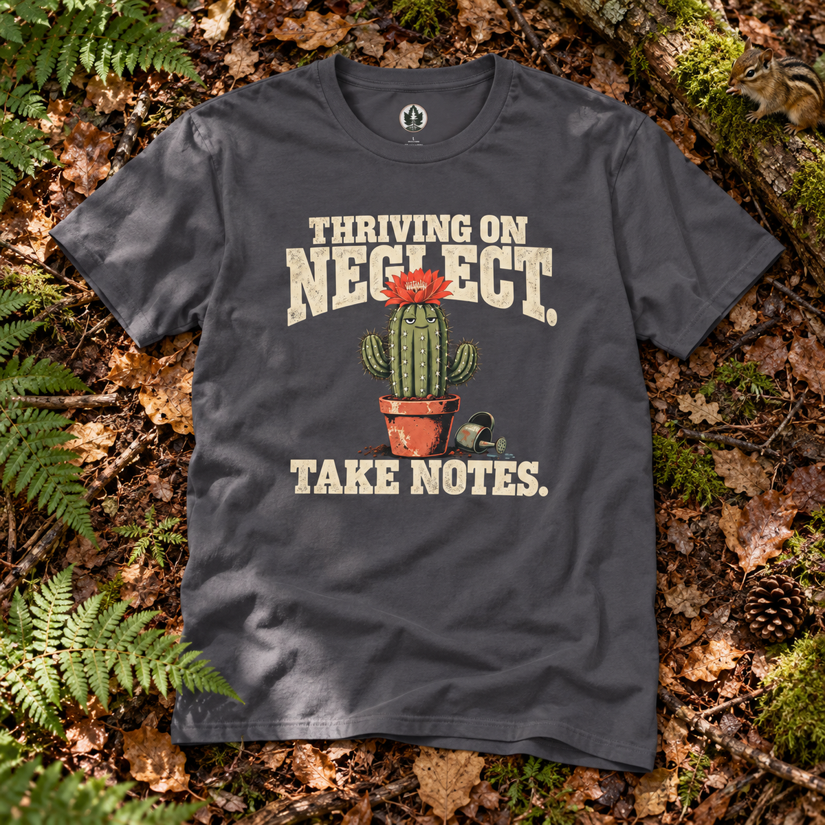 Thriving on Neglect, Take Notes T‑Shirt