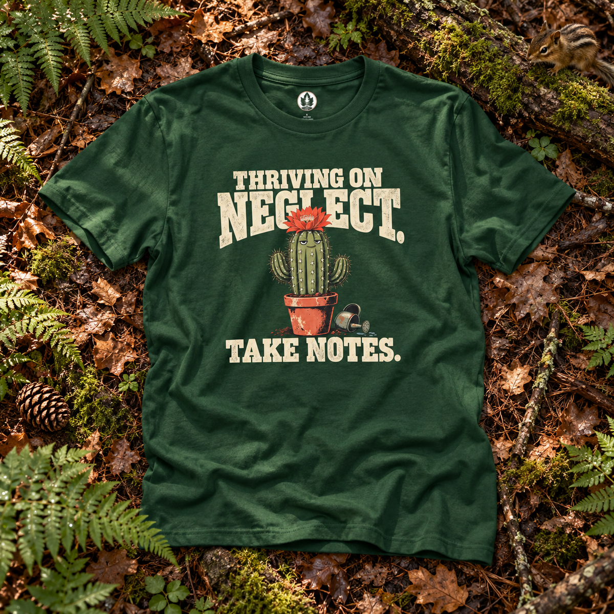 Thriving on Neglect, Take Notes T‑Shirt