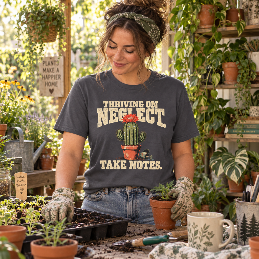 Thriving on Neglect, Take Notes T‑Shirt