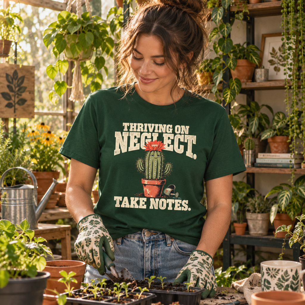Thriving on Neglect, Take Notes T‑Shirt