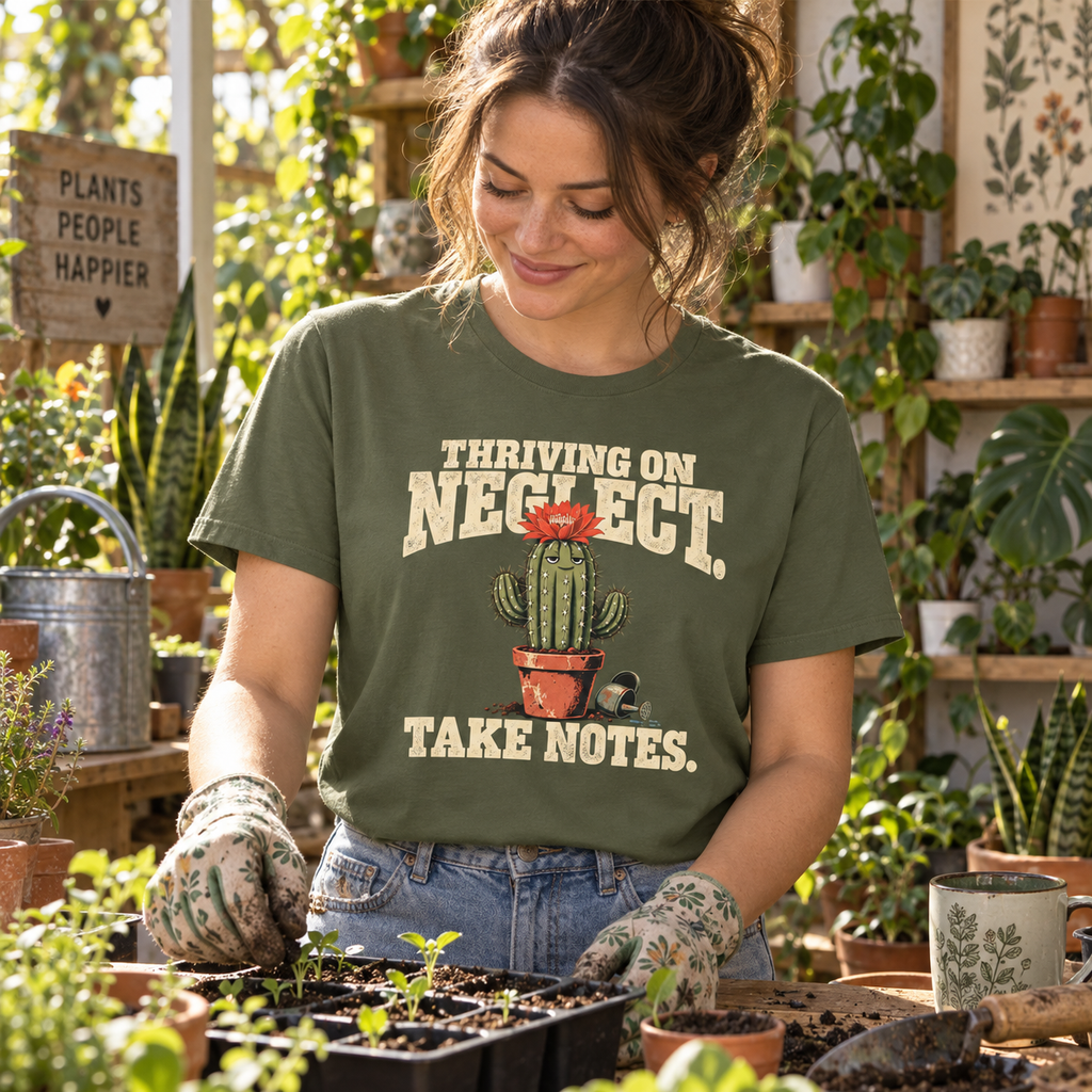 Thriving on Neglect, Take Notes T‑Shirt