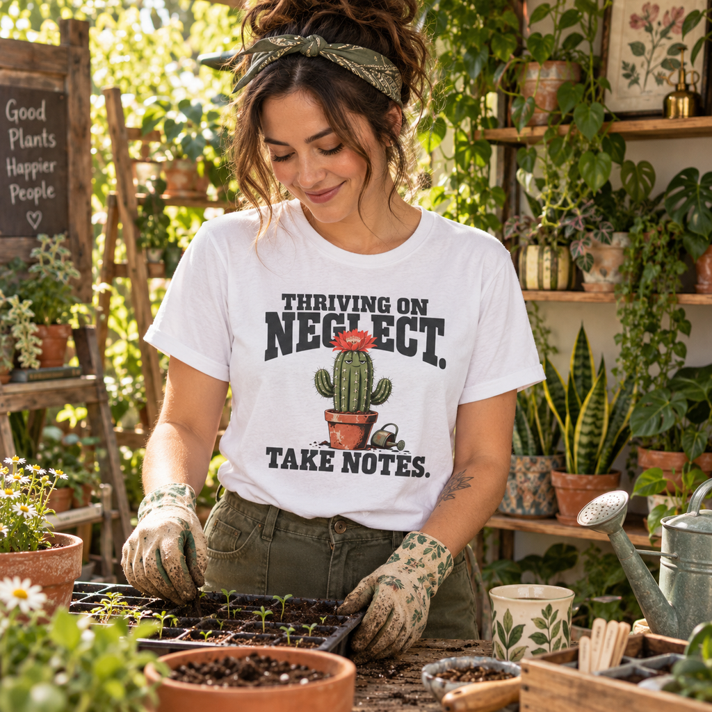 Thriving on Neglect, Take Notes T‑Shirt
