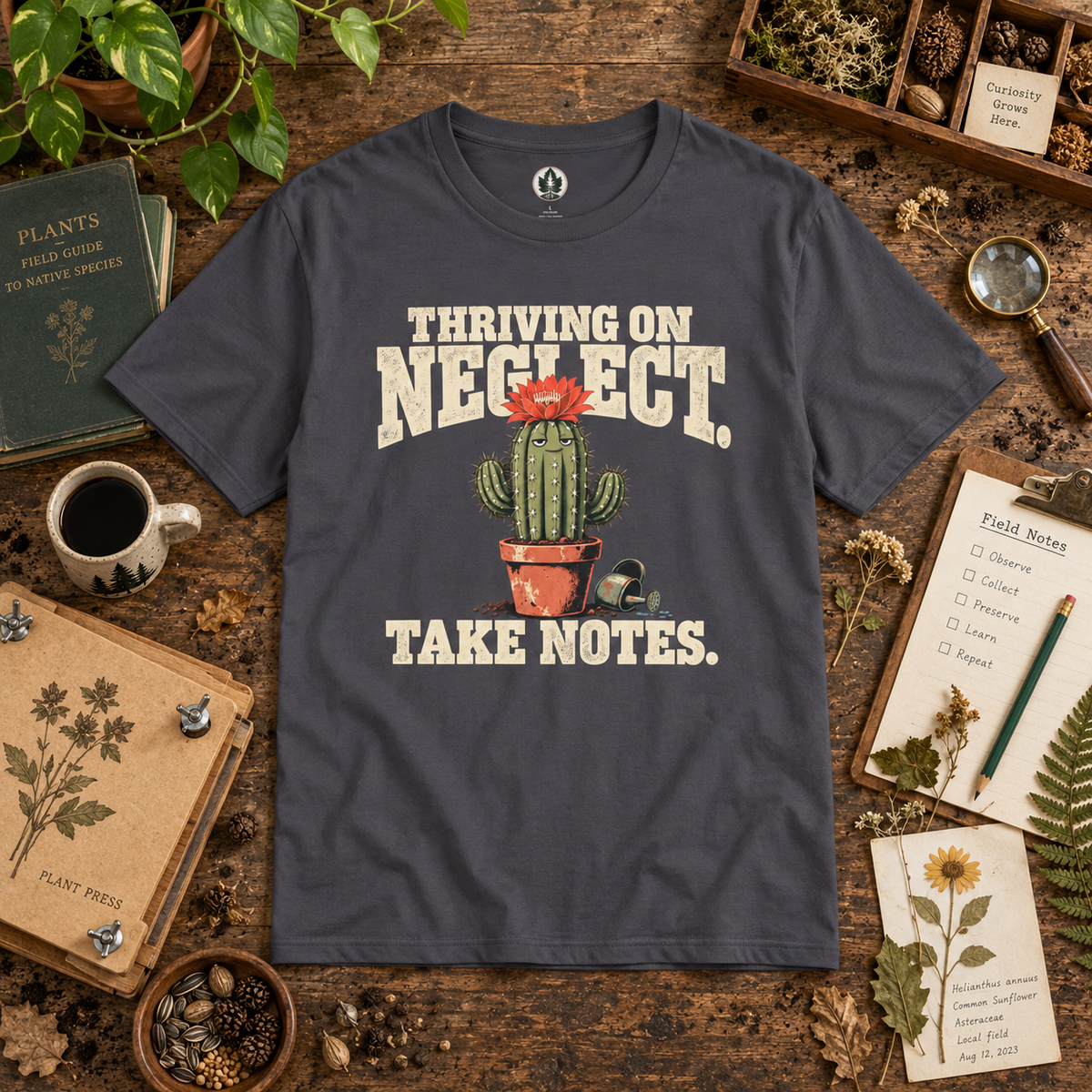 Thriving on Neglect, Take Notes T‑Shirt