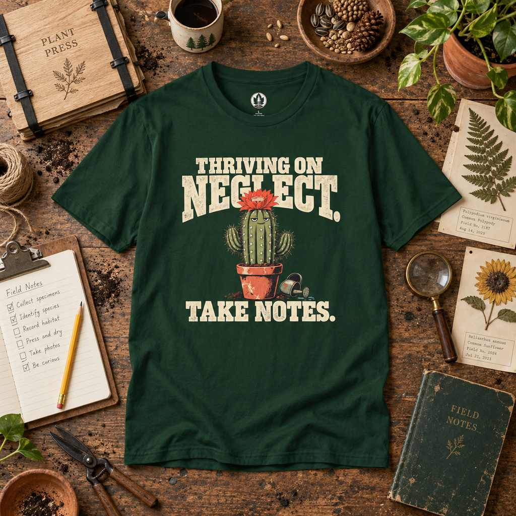 Thriving on Neglect, Take Notes T‑Shirt