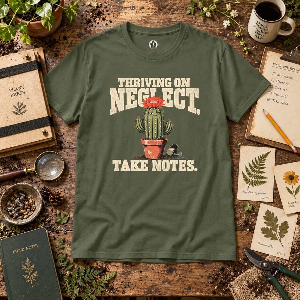 Thriving on Neglect, Take Notes T‑Shirt