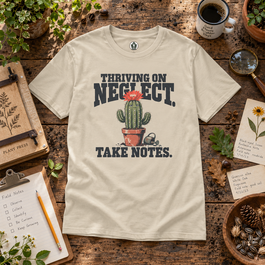 Thriving on Neglect, Take Notes T‑Shirt