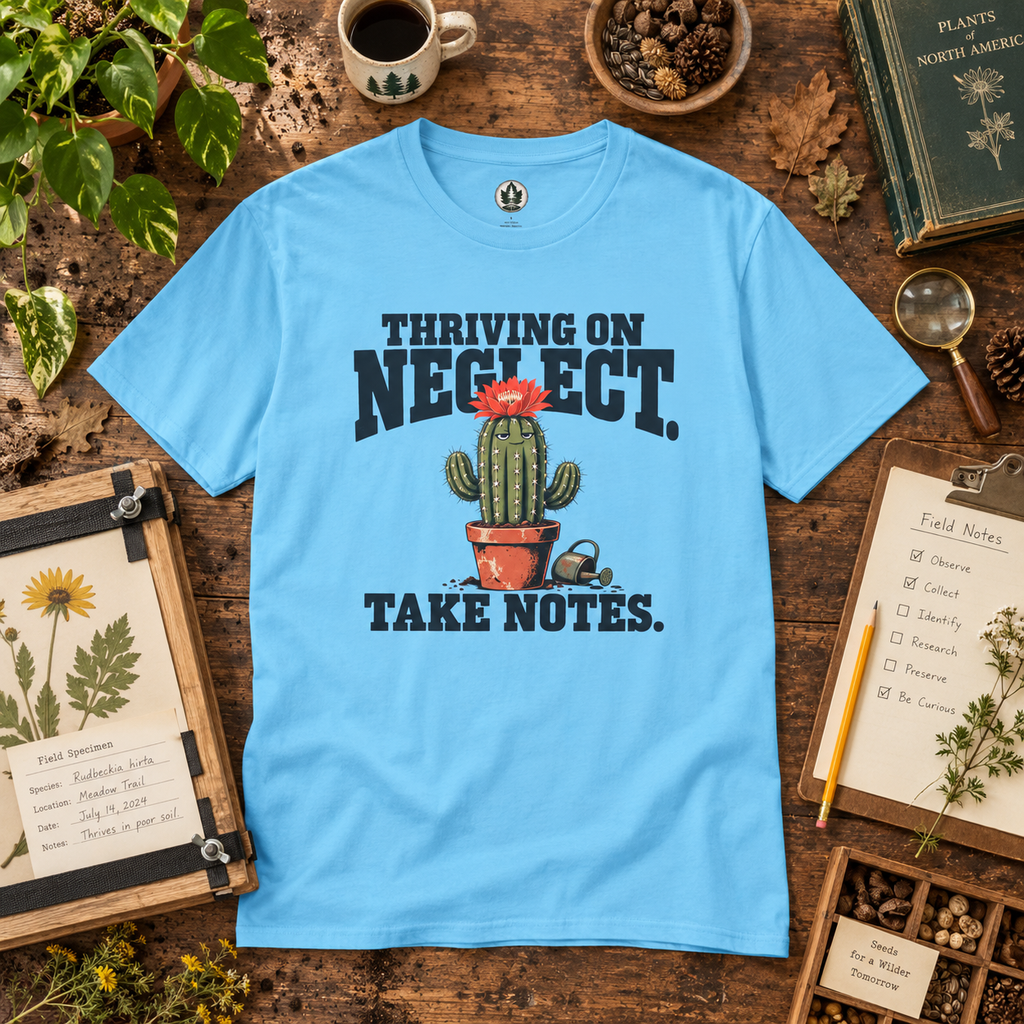 Thriving on Neglect, Take Notes T‑Shirt