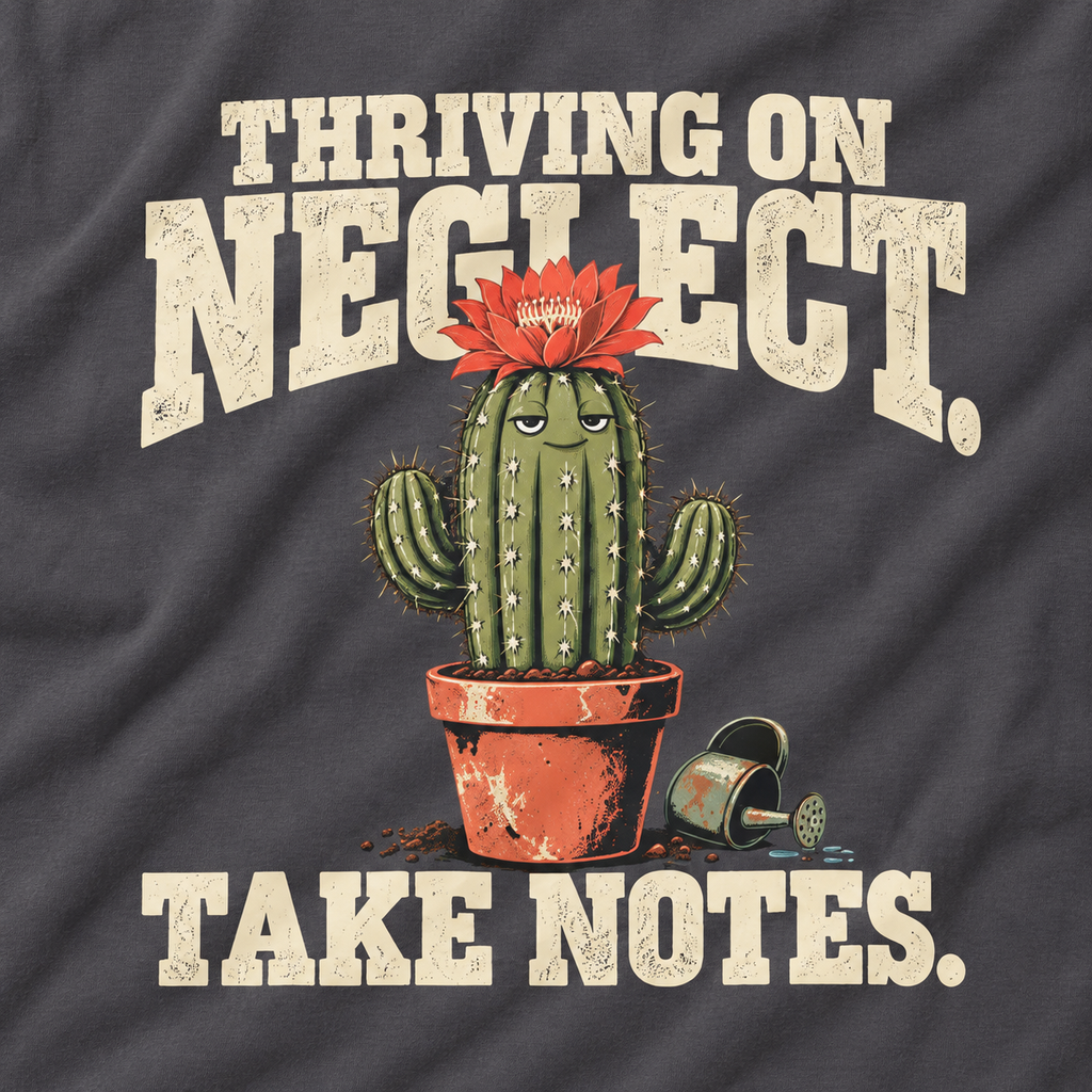 Thriving on Neglect, Take Notes T‑Shirt