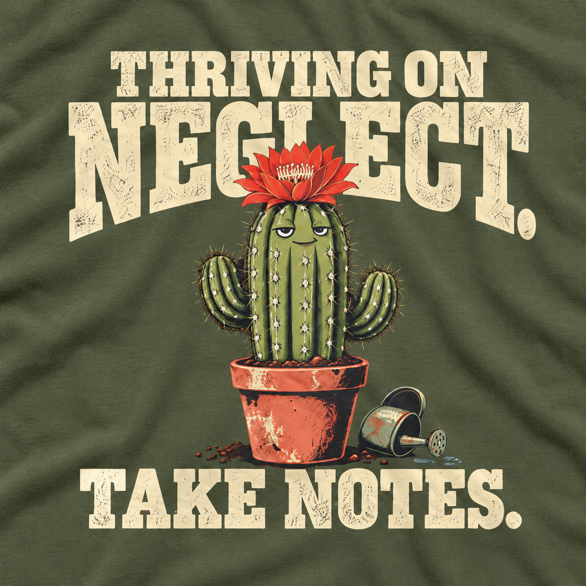 Thriving on Neglect, Take Notes T‑Shirt