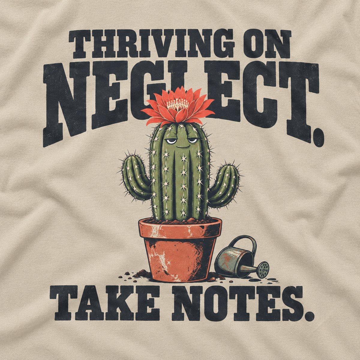 Thriving on Neglect, Take Notes T‑Shirt