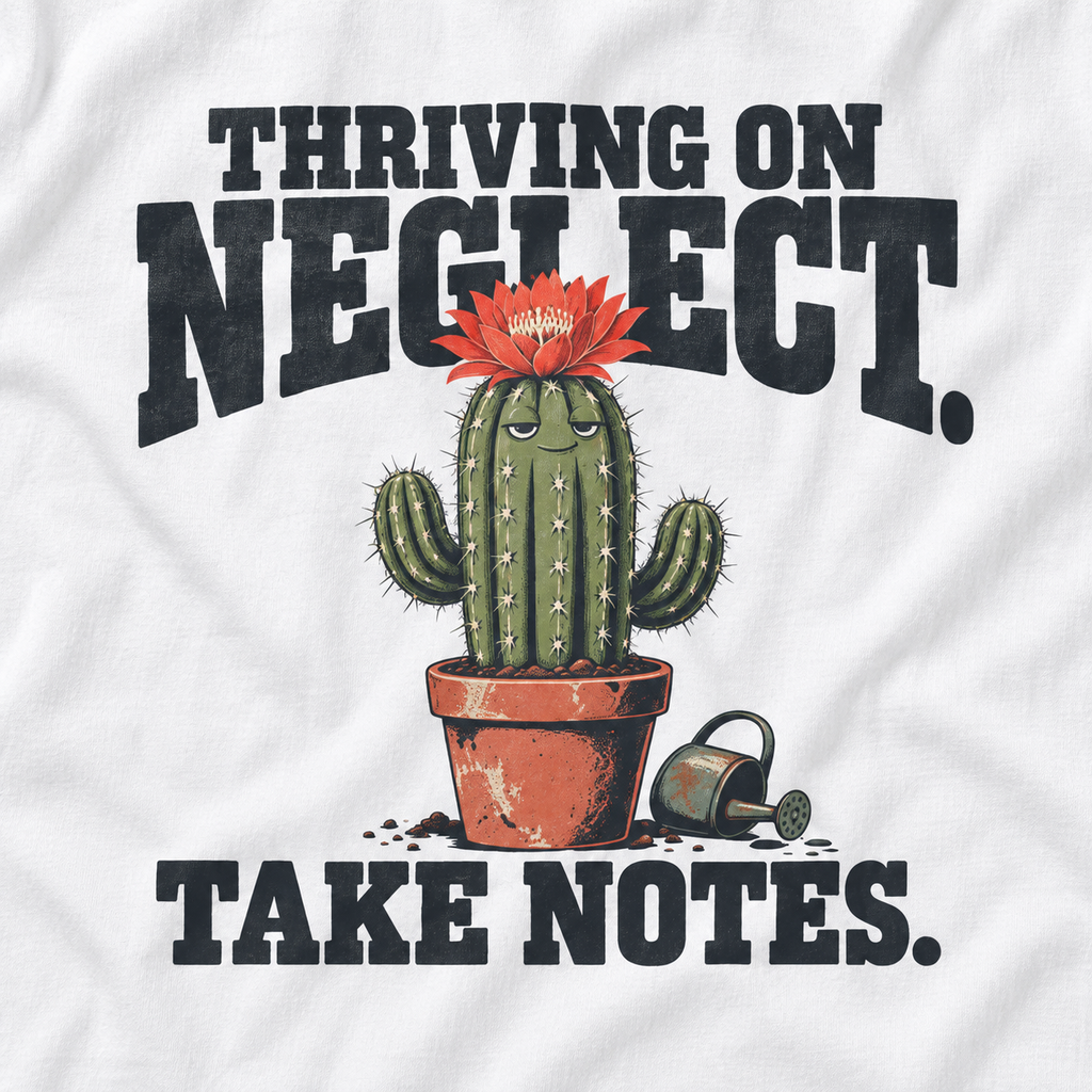 Thriving on Neglect, Take Notes T‑Shirt