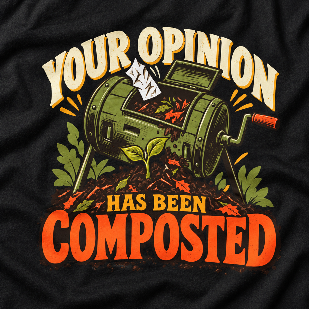 Your Opinion Has Been Composted T‑Shirt