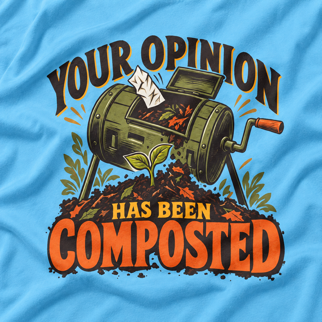 Your Opinion Has Been Composted T‑Shirt