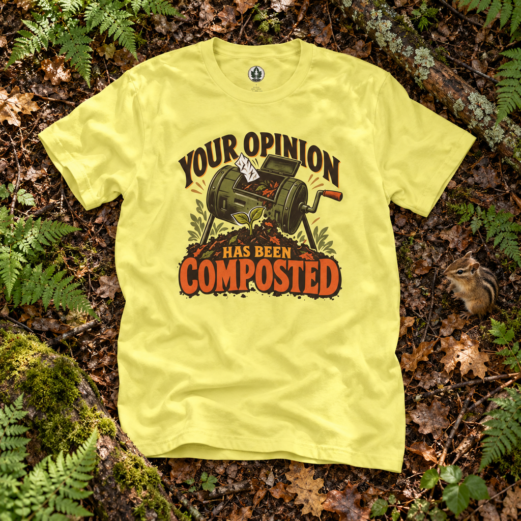 Your Opinion Has Been Composted T‑Shirt