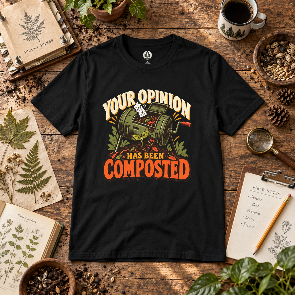 Your Opinion Has Been Composted T‑Shirt