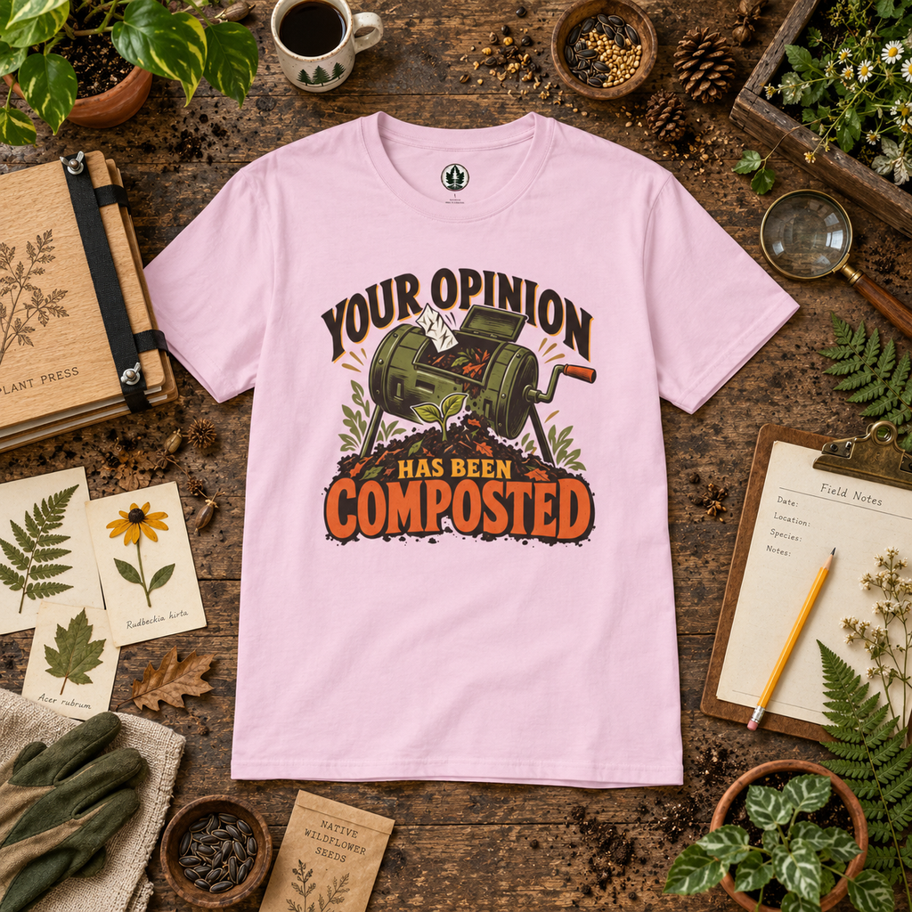 Your Opinion Has Been Composted T‑Shirt