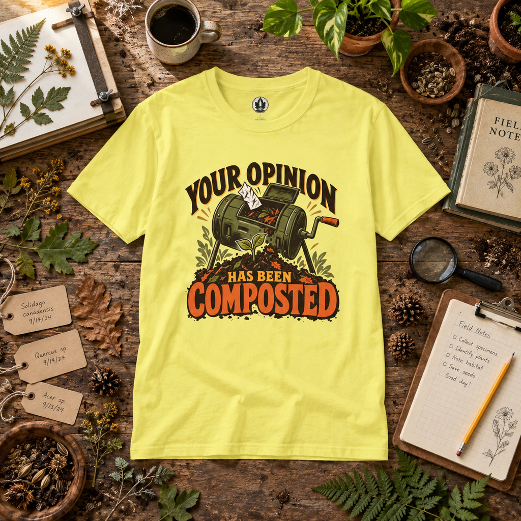 Your Opinion Has Been Composted T‑Shirt