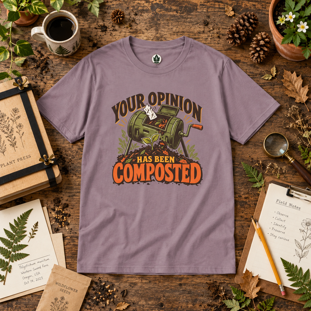 Your Opinion Has Been Composted T‑Shirt