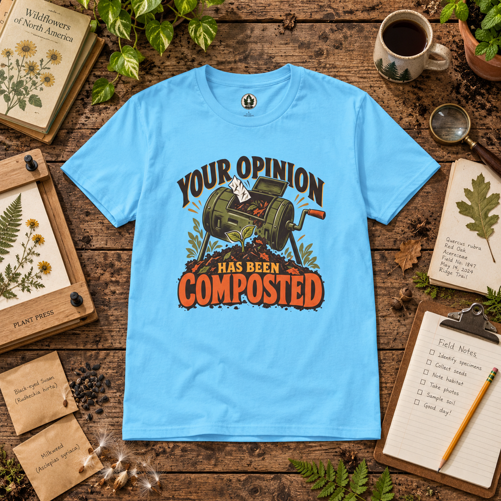 Your Opinion Has Been Composted T‑Shirt