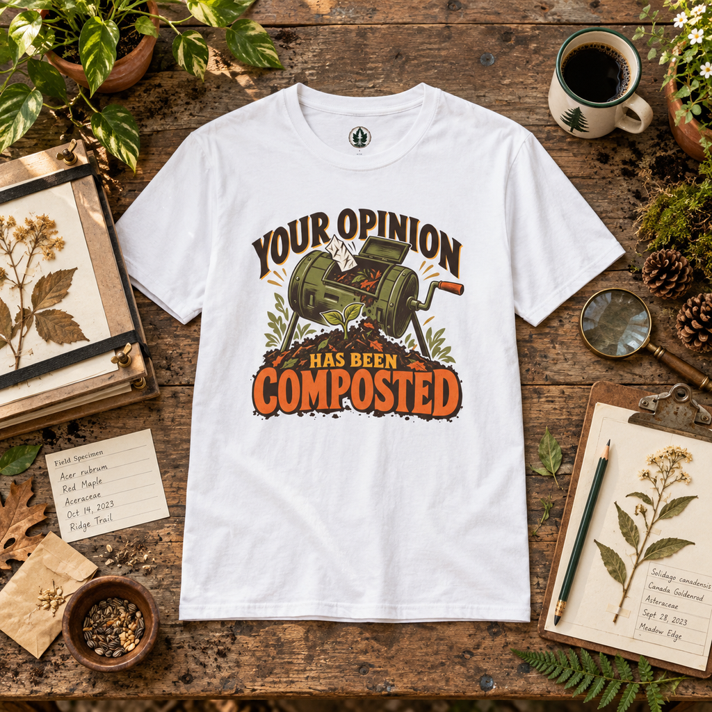 Your Opinion Has Been Composted T‑Shirt