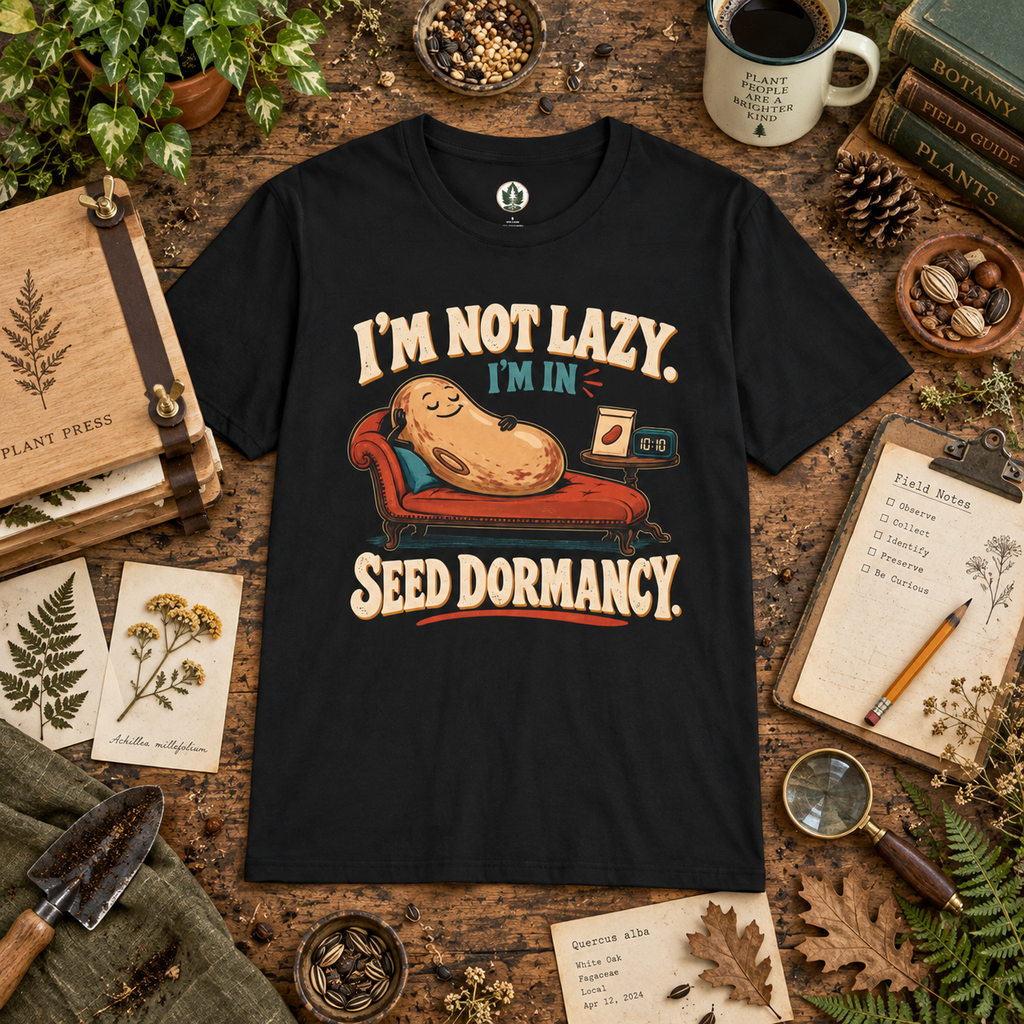 I'm Not Lazy, I'm in Seed Dormancy T‑Shirt