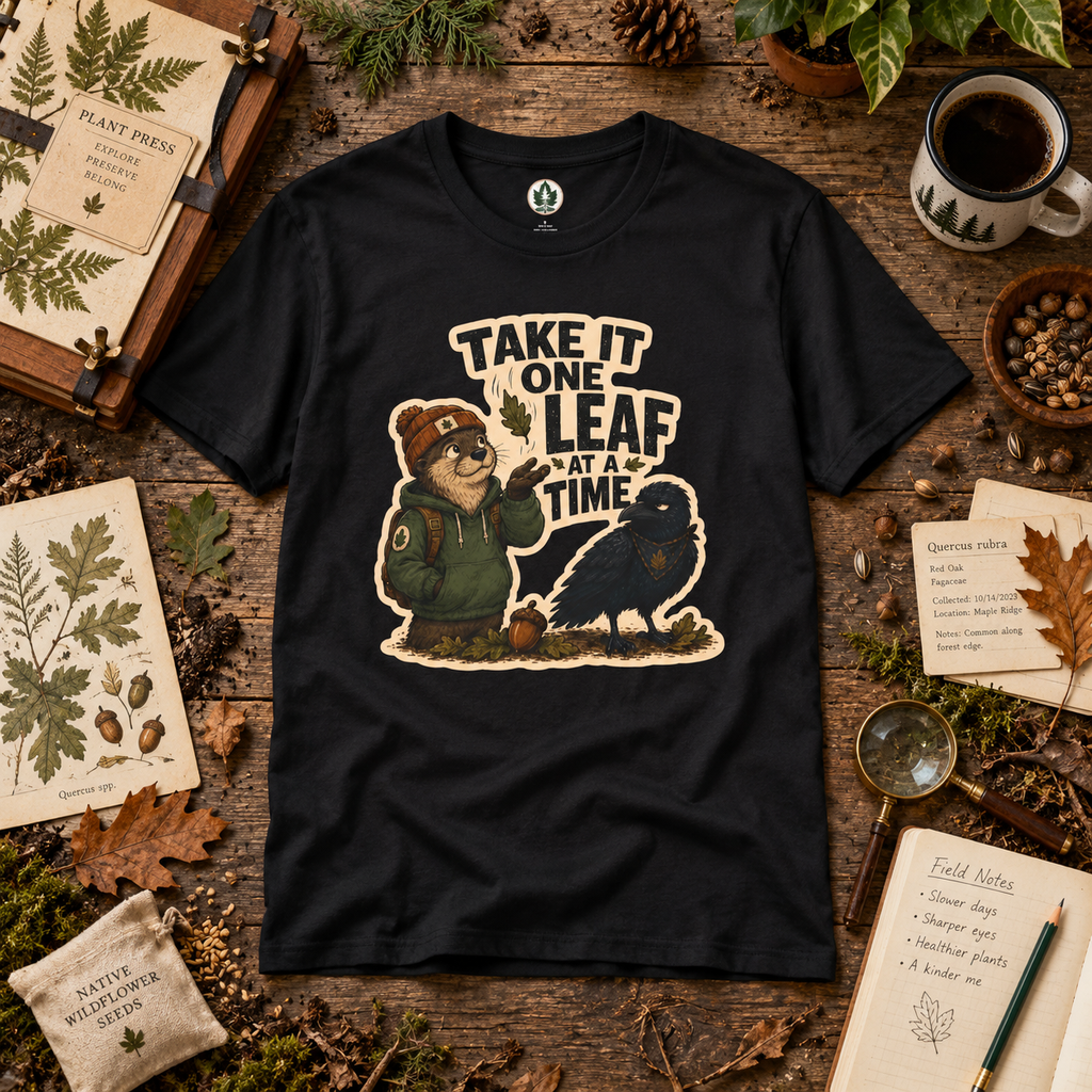 Take it One Leaf at a Time Version 3 T‑Shirt