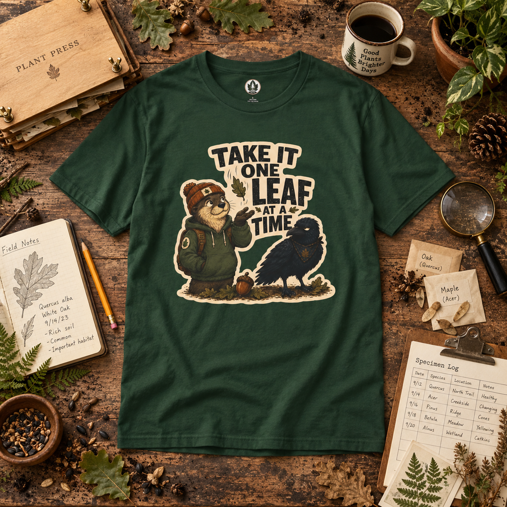 Take it One Leaf at a Time Version 3 T‑Shirt