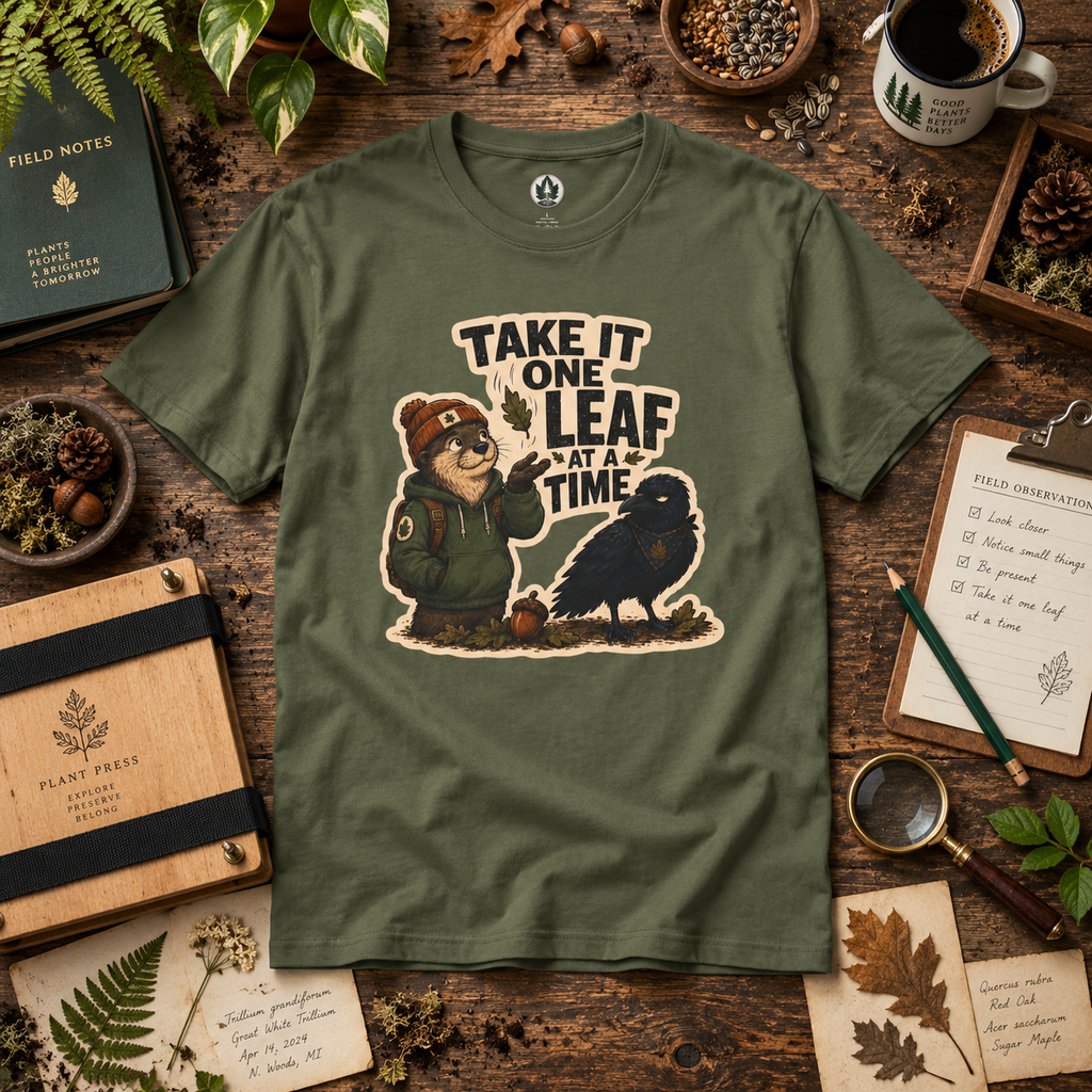 Take it One Leaf at a Time Version 3 T‑Shirt