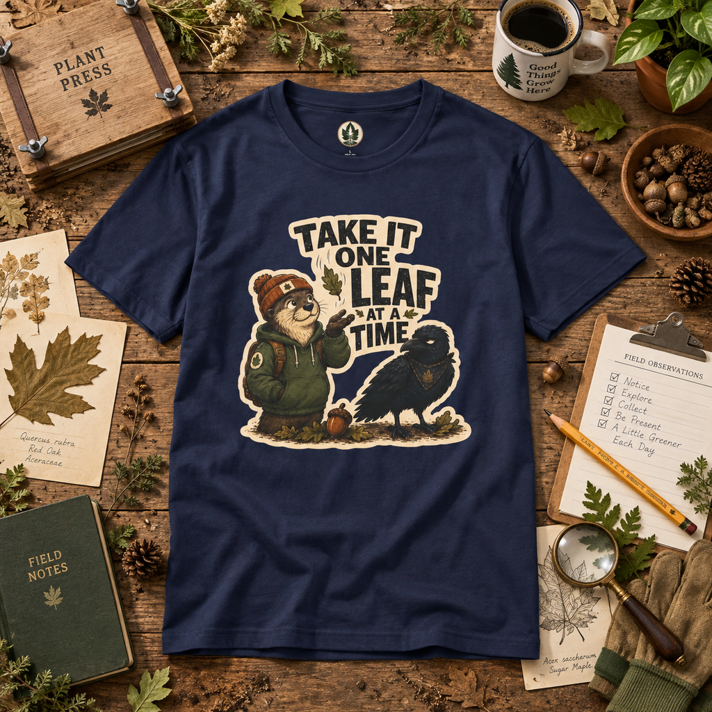 Take it One Leaf at a Time Version 3 T‑Shirt
