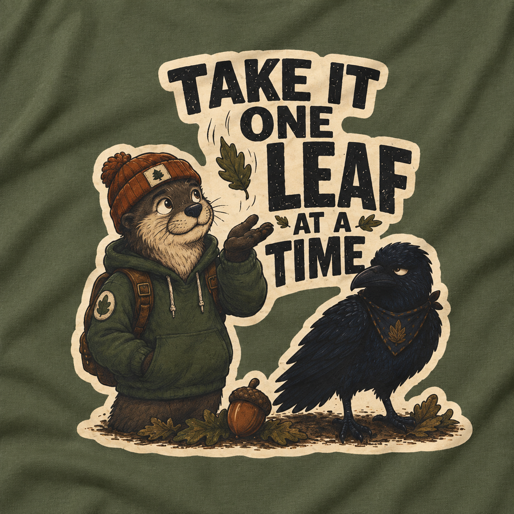 Take it One Leaf at a Time Version 3 T‑Shirt