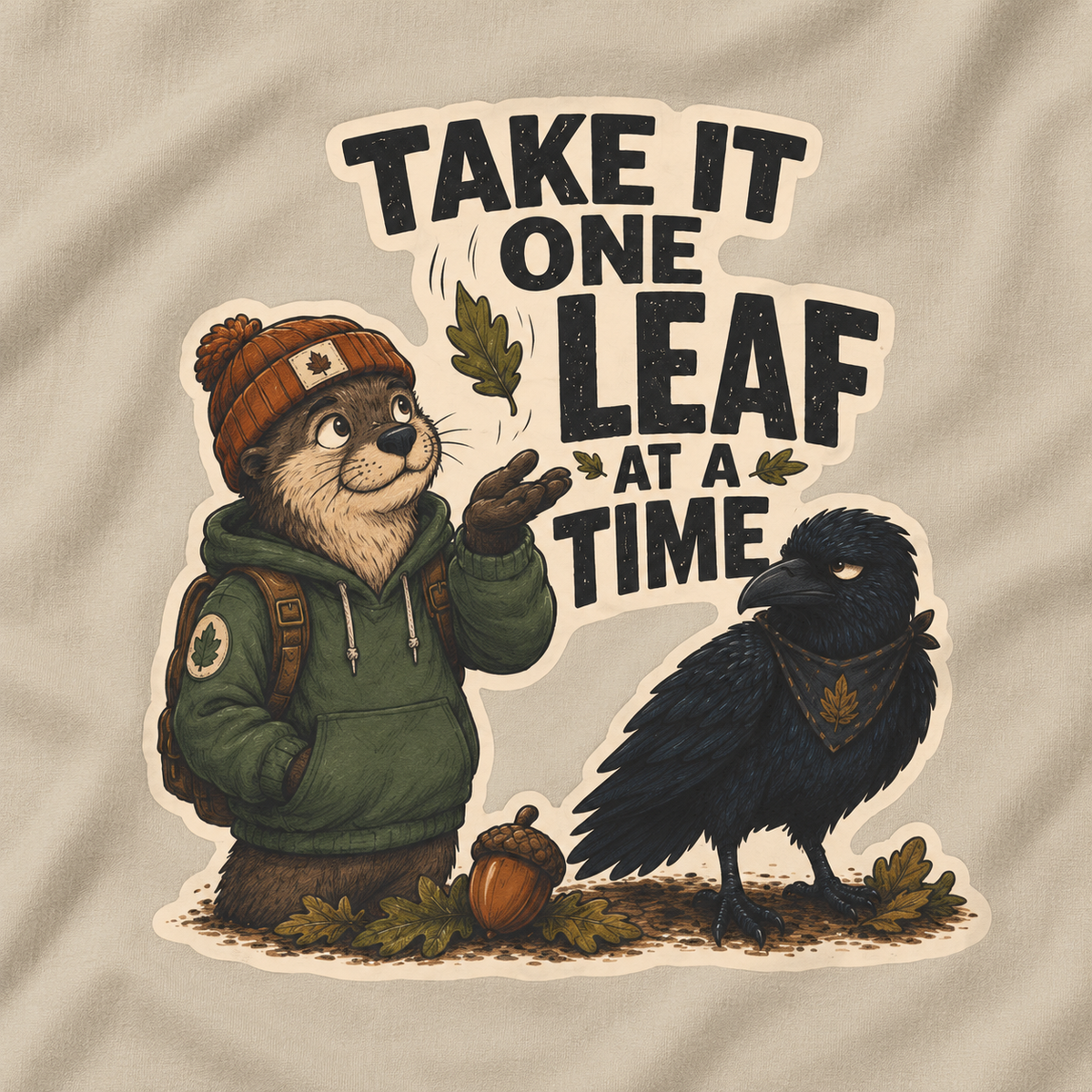 Take it One Leaf at a Time Version 3 T‑Shirt