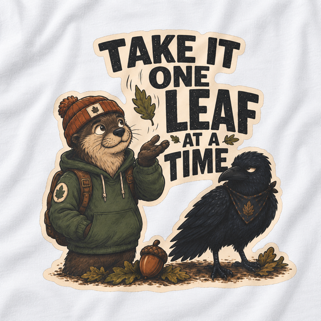 Take it One Leaf at a Time Version 3 T‑Shirt