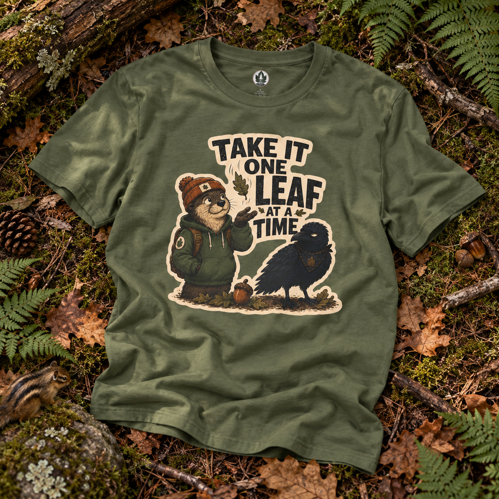 Take it One Leaf at a Time Version 3 T‑Shirt