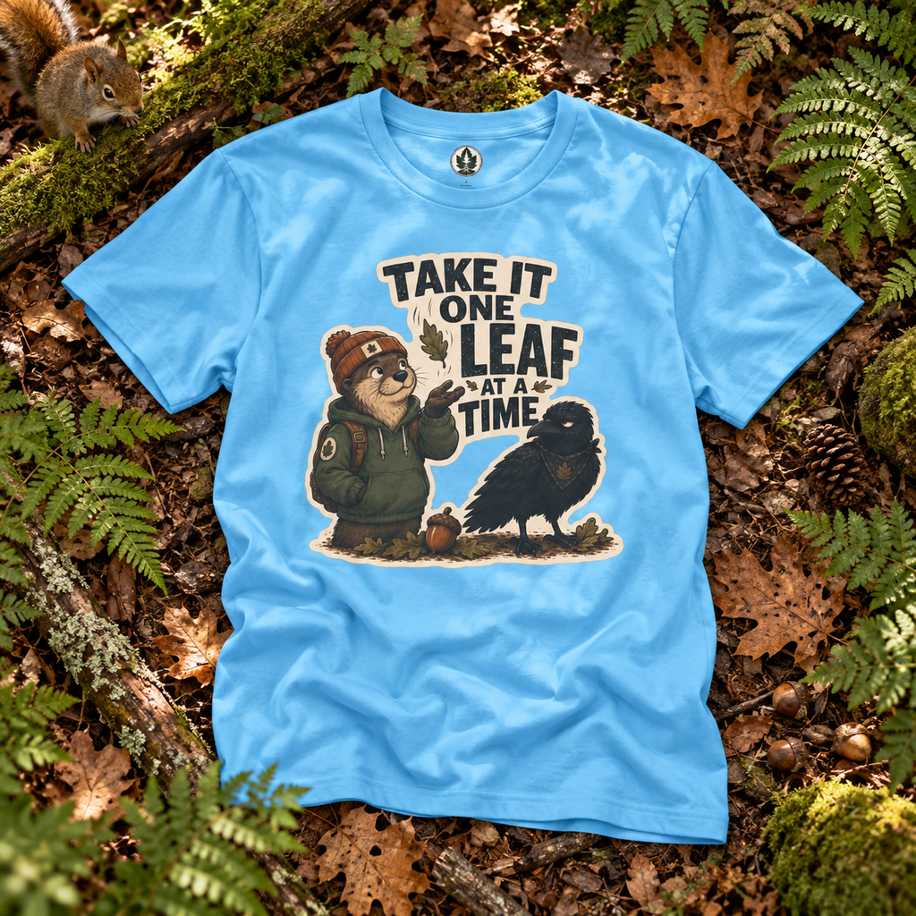Take it One Leaf at a Time Version 3 T‑Shirt