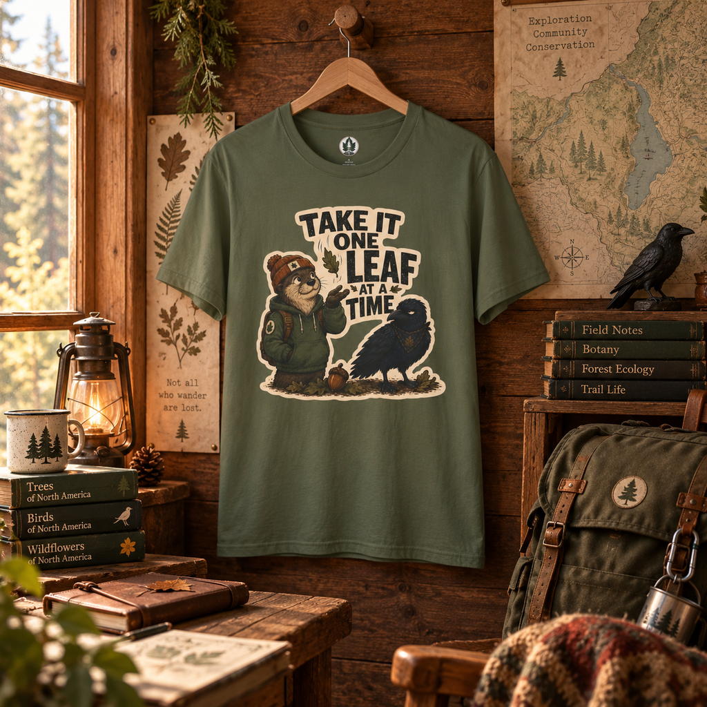 Take it One Leaf at a Time Version 3 T‑Shirt