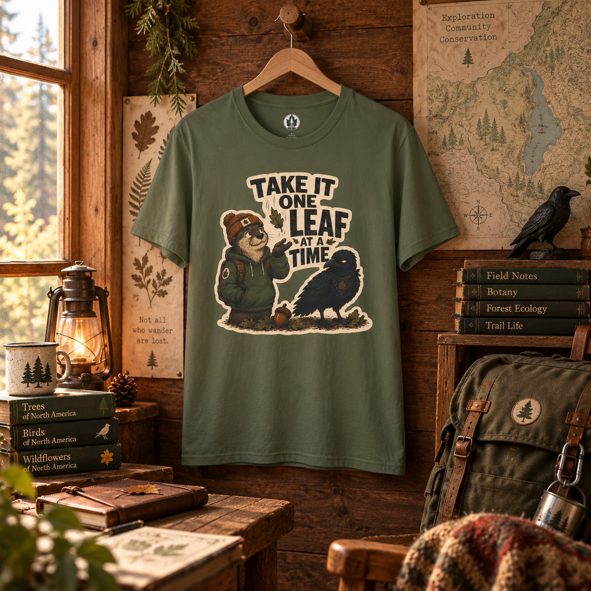 Take it One Leaf at a Time Version 3 T‑Shirt