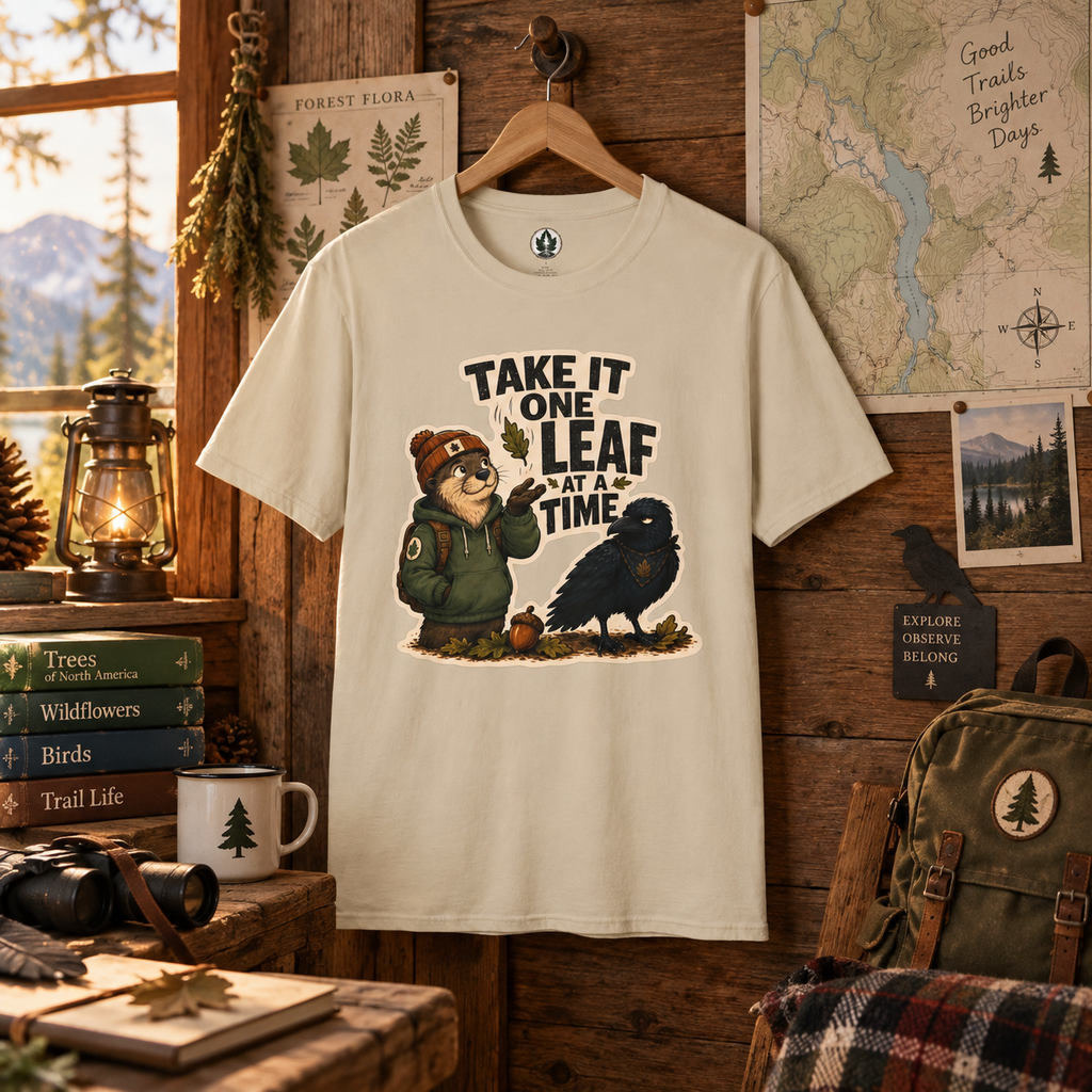 Take it One Leaf at a Time Version 3 T‑Shirt