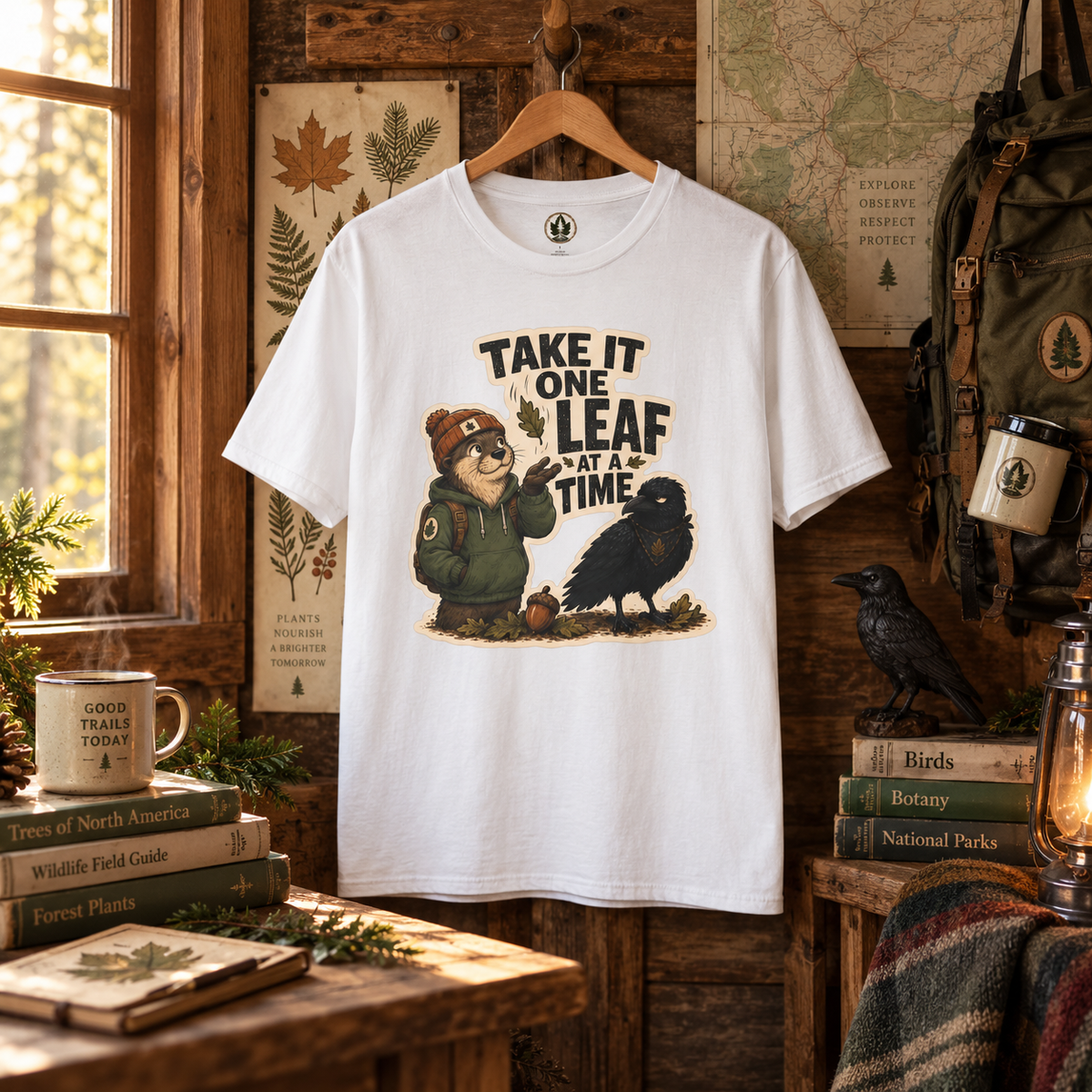 Take it One Leaf at a Time Version 3 T‑Shirt