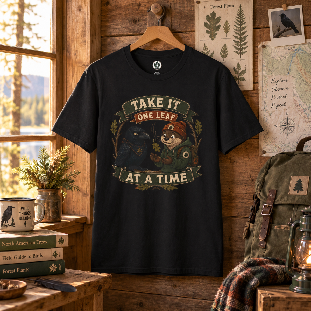 Take it One Leaf at a Time Version 2 T‑Shirt