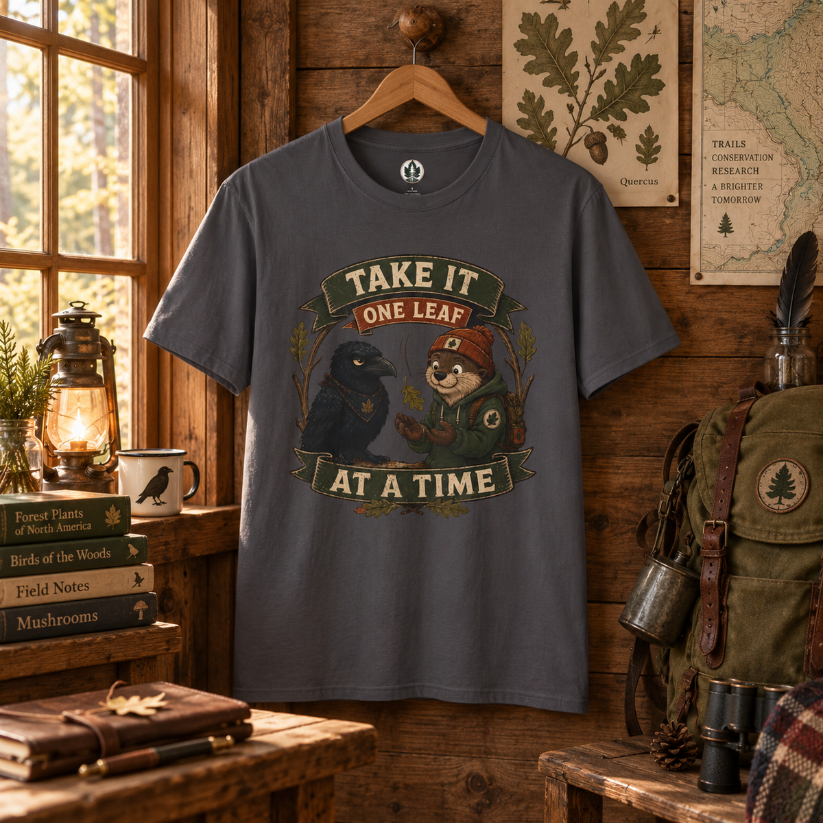 Take it One Leaf at a Time Version 2 T‑Shirt