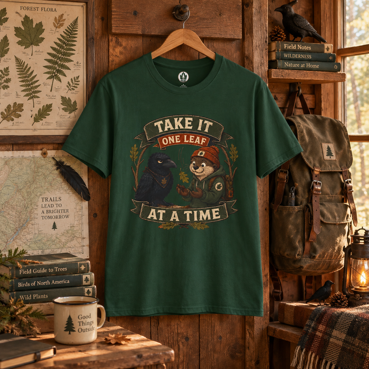 Take it One Leaf at a Time Version 2 T‑Shirt
