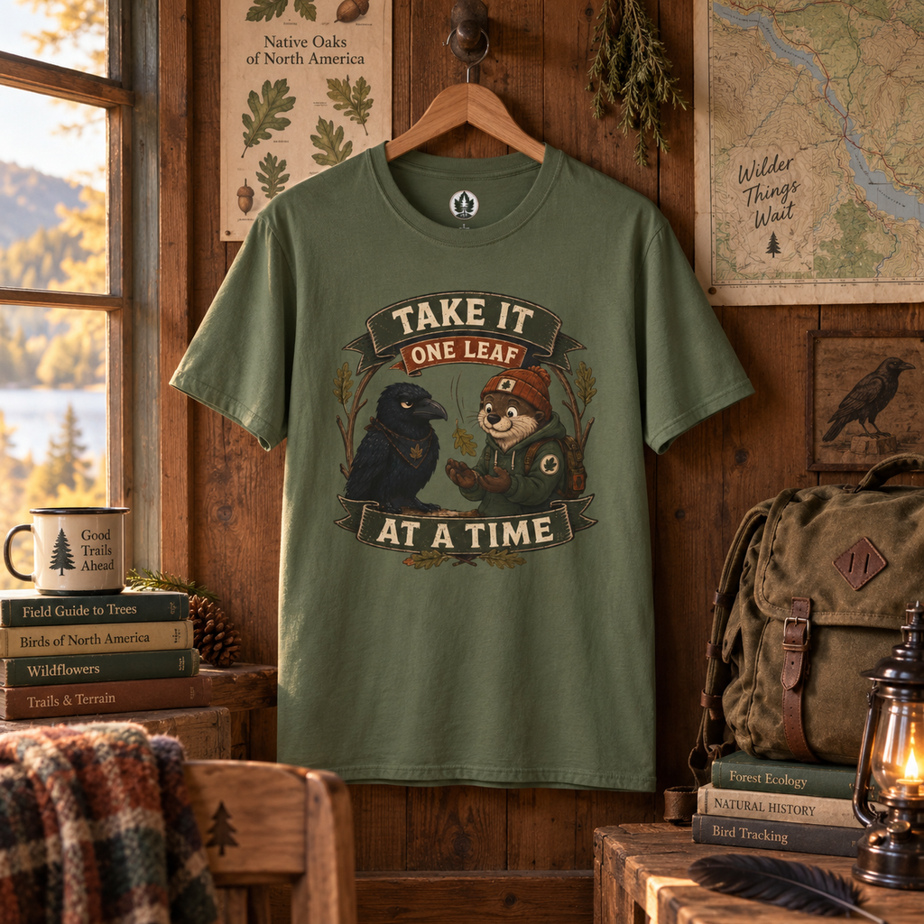 Take it One Leaf at a Time Version 2 T‑Shirt