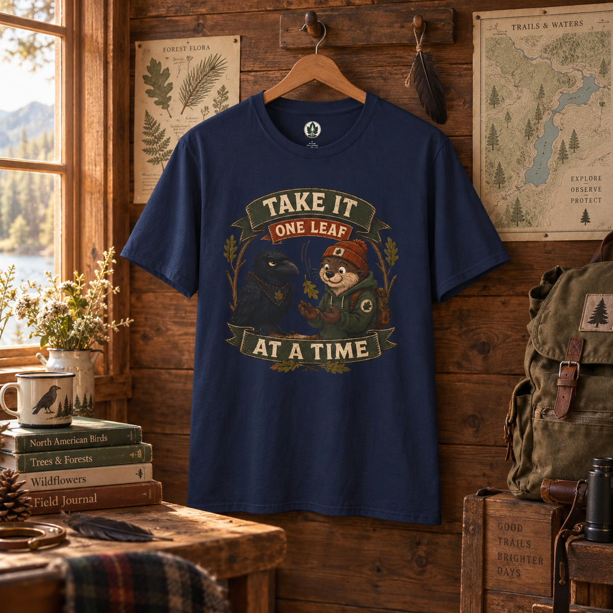 Take it One Leaf at a Time Version 2 T‑Shirt