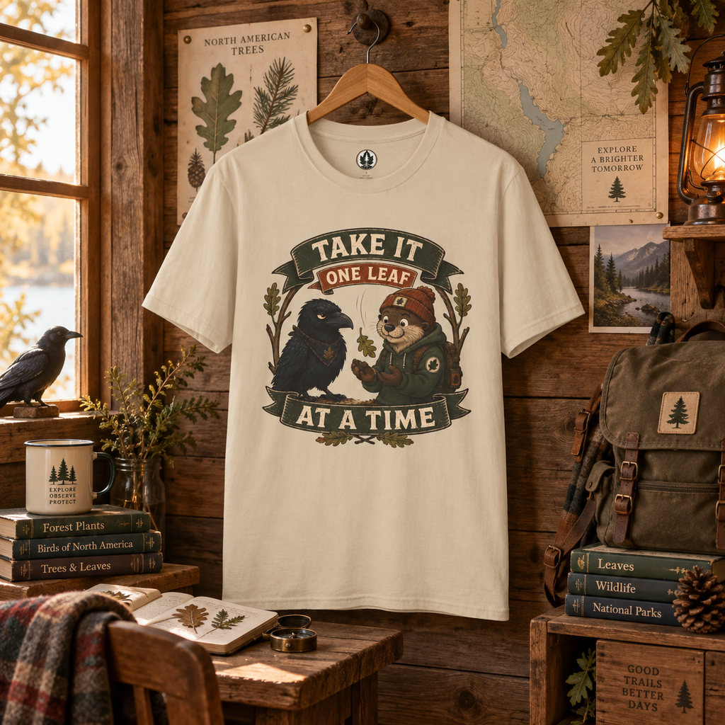 Take it One Leaf at a Time Version 2 T‑Shirt