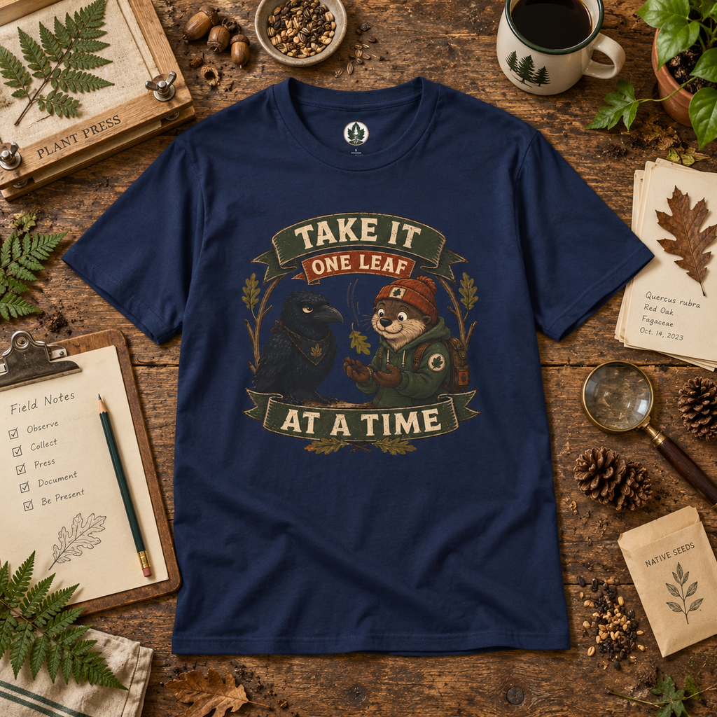 Take it One Leaf at a Time Version 2 T‑Shirt