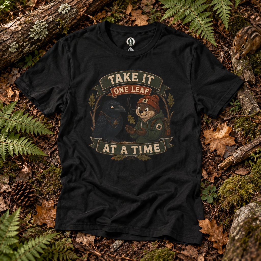 Take it One Leaf at a Time Version 2 T‑Shirt